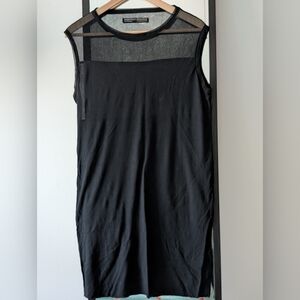 All Saints black Bo Tee dress Size 6